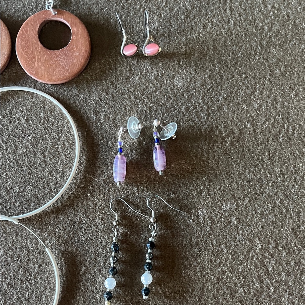 Chic Multicolor Earring Collection - Picture 7 of 7